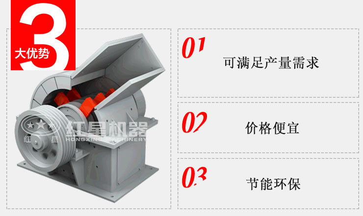 小型号锤破机用处大