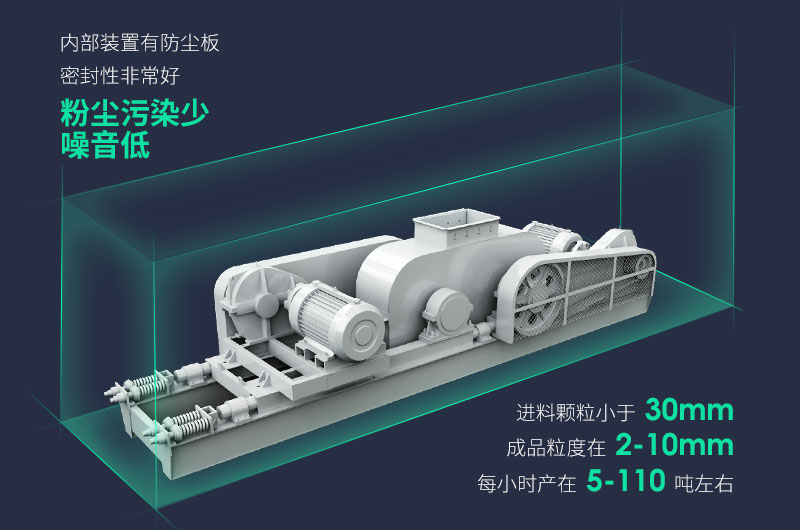 对辊式制砂机优势多